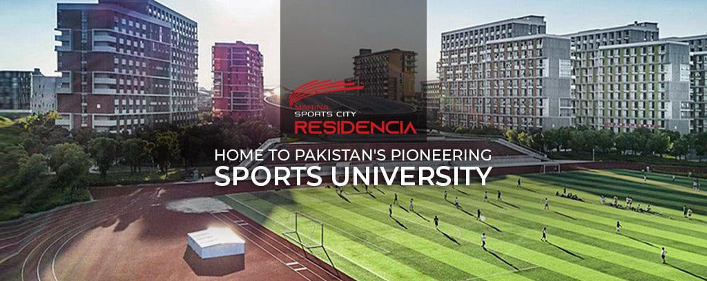 Marina Sports City Residencia - Home to Pakistan's Pioneering Sports University