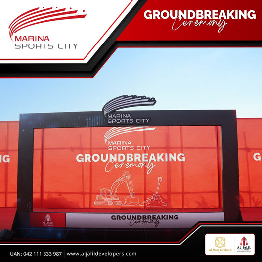 Marina Sports City Ground Breaking Event