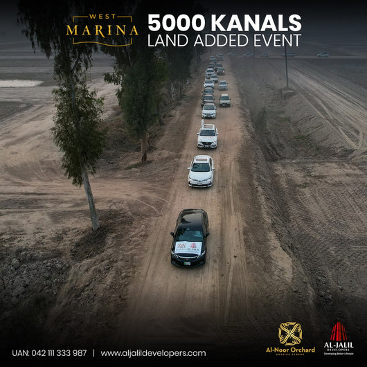 West Marina 5000 Kanals Land Added Event