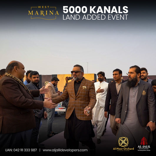 West Marina 5000 Kanals Land Added Event