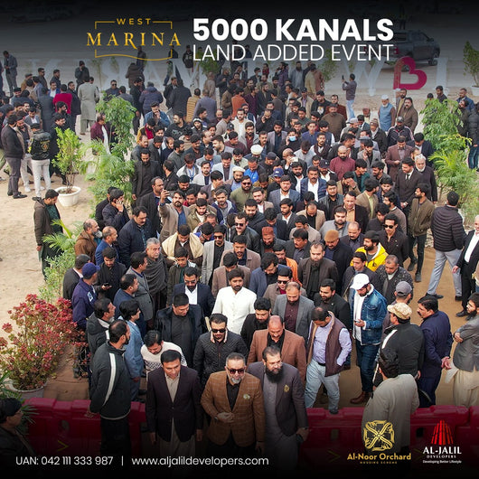 West Marina 5000 Kanals Land Added Event