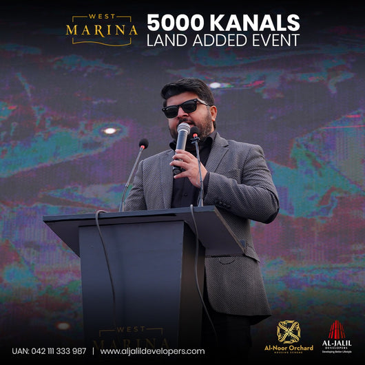 West Marina 5000 Kanals Land Added Event