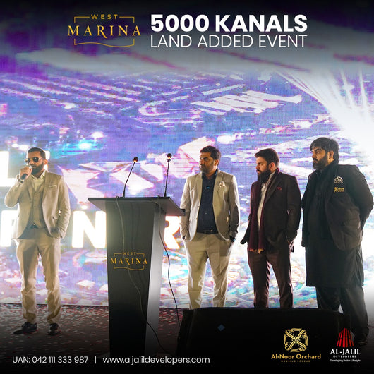 West Marina 5000 Kanals Land Added Event