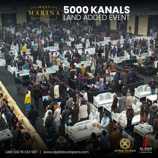 West Marina 5000 Kanals Land Added Event