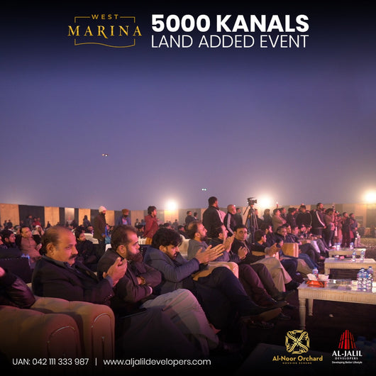 West Marina 5000 Kanals Land Added Event