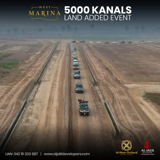 West Marina 5000 Kanals Land Added Event